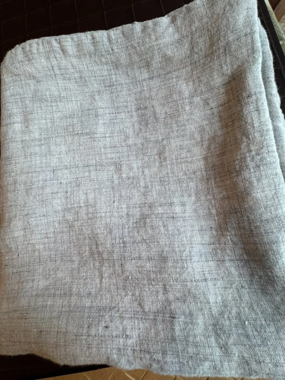 West Elm European Flax Linen Sham Natural Fax 20